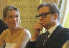 Renée Zellweger with Colin Firth at Lotos Club